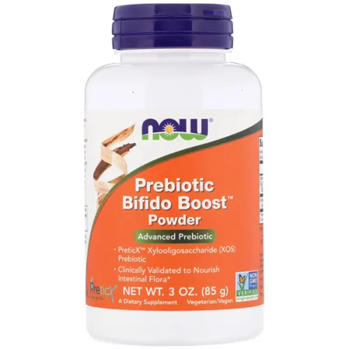 Пребиотик порошок бифидо буст Now Foods Prebiotic Bifido Boost Powder, 85 г.
