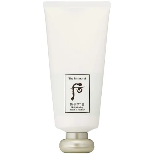 Осветляющая пенка для умывания против пигментации The History of Whoo Gongjinhyang Seol Brightening Foam Cleanser, 180 мл.
