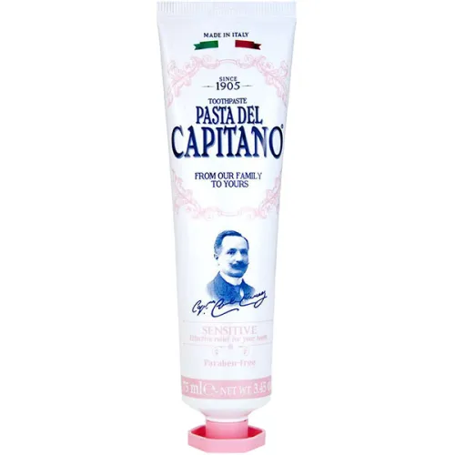 Зубна паста для чутливих зубів Pasta Del Capitano Premium Sensitive, 75 мл.