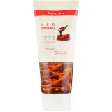Пенка для умывания FarmStay Red Ginseng Pure Cleansing Foam с экстрактом женьшеня, 180 мл.