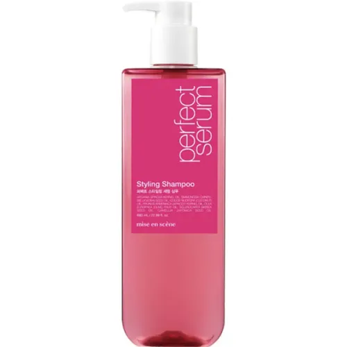 Шампунь для об’єму пошкодженого волосся Mise en Scene Perfect Serum Styling Shampoo, 680 мл.