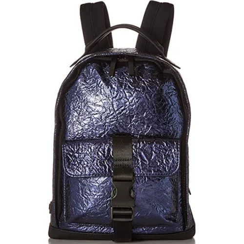 Рюкзак в темно-синей металлической расцветке Kendall + Кayli Atlas Navy Metallic Foil