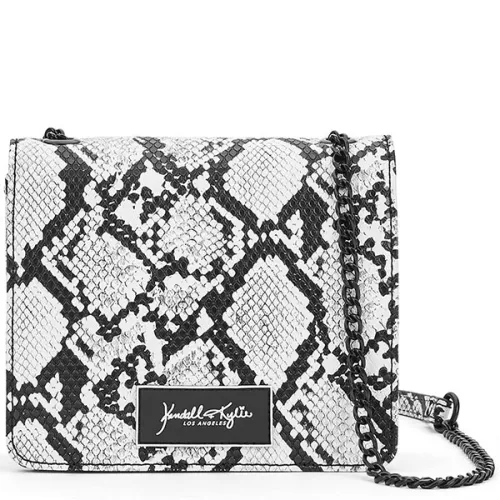 Сумочка крос-боді зміїна шкіра Kendall + Кayli Kendall + Kylie Snake Mini Chain Crossbody Bag