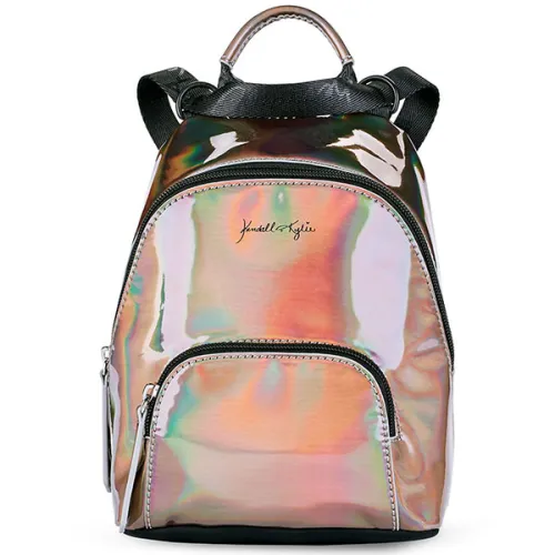 Міні-рюкзак кавово-рожевий Kendall + Кayli Kendall + Kylie Mini Backpack Poshmark Iridescent Oil