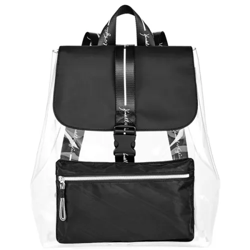Большой прозрачный нейлоновый рюкзак Kendall + Кayli Kendall + Kylie Large Nylon Knapsack