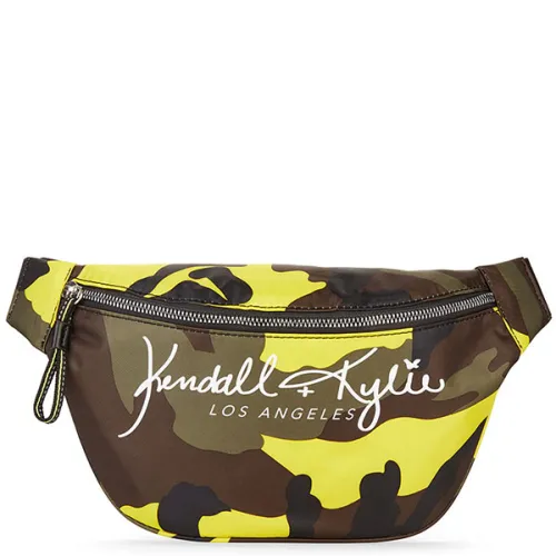 Сумка банан у мілітарі забарвленні Kendall + Кayli Kendall + Kylie Multi Camo Large Fanny Pack