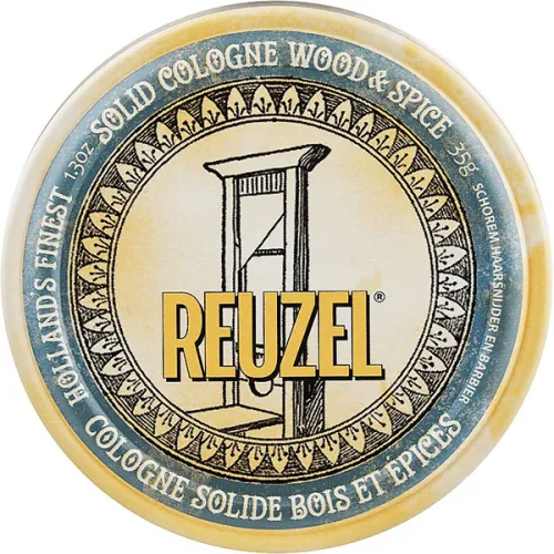 Твердий одеколон після гоління «дерево та спеції» Reuzel Solid Cologne Wood & Spice, 35 г.