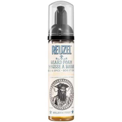 Піна-кондиціонер для бороди «дерево та спеції» Reuzel Beard Foam Wood & Spice, 70 мл.