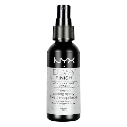 Фіксуючий спрей для макіяжу «сяючий фініш» NYX Setting Spray Dewy Finish, 60 мл.