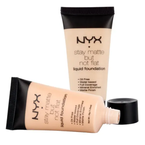 Мінеральна тональна основа NYX Stay Matte But Not Flat Liquid Foundation, 36 мл.