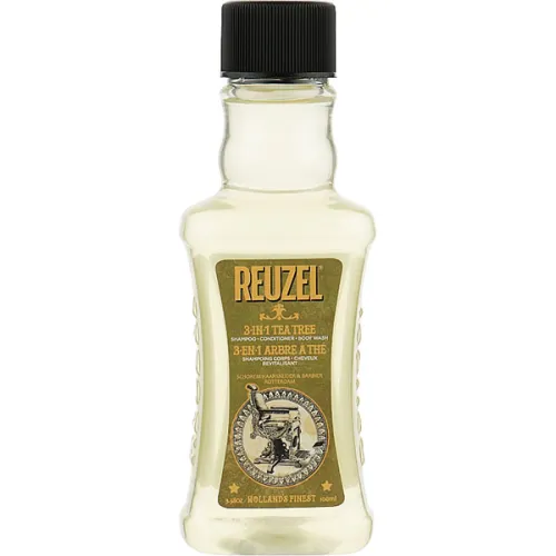 Шампунь для волосся і тіла 3в1 Reuzel Tea Tree Shampoo Conditioner And Body Wash з екстрактом чайного дерева, 100 мл.
