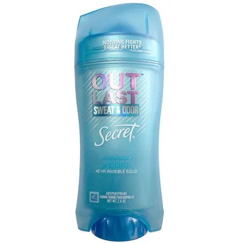 Кремовий дезодорант-антиперспірант «pH-збалансований» Secret Outlast Sweat & Odor pH Balanced Invisible Solid