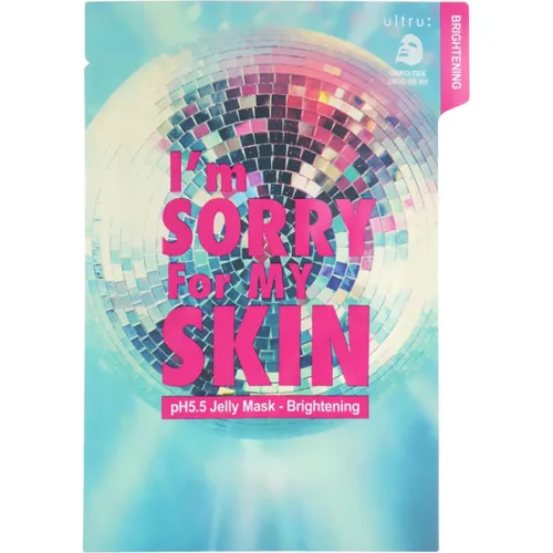 Освітлювальна тканинна маска для обличчя I’m Sorry For My Skin pH5.5 Jelly Mask Brightening, 33 мл.