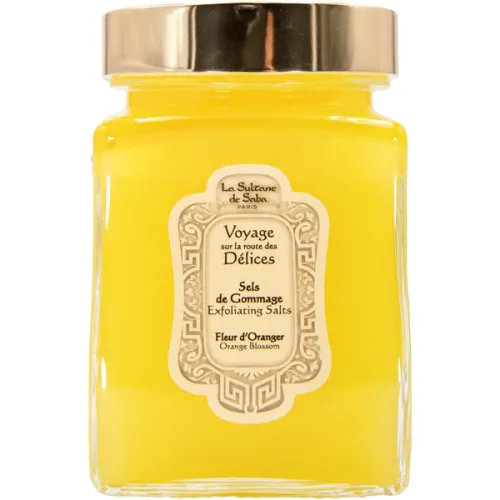Солевой гоммаж для тела «апельсиновый цвет» La Sultane De Saba Exfoliating Salts Orange Blossom, 300 г.