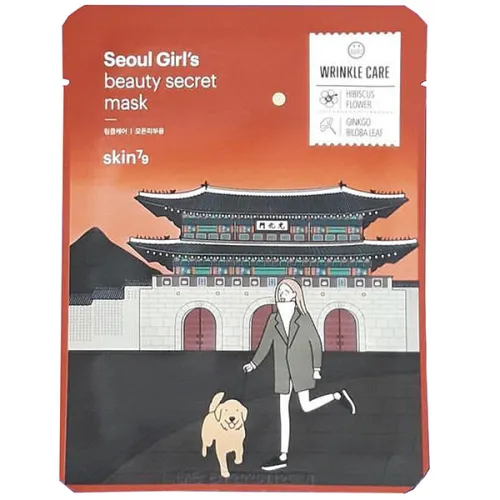 Тканинна маска для обличчя Skin79 Seoul Girl’s Beauty Secret Mask Wrinkle Care з ліфтинг-ефектом, 20 г.
