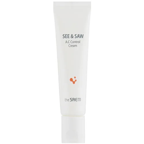 Крем для контроля чистоты и жирности кожи лица The Saem See & Saw AC Control Cream, 50 мл.