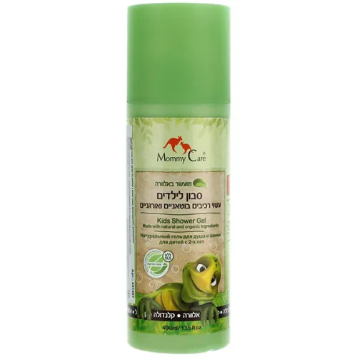 Детский гель для душа и ванны Mommy Care Babies and Children’s Shower Gel с алоэ вера, календулой и ромашкой, 400 мл.