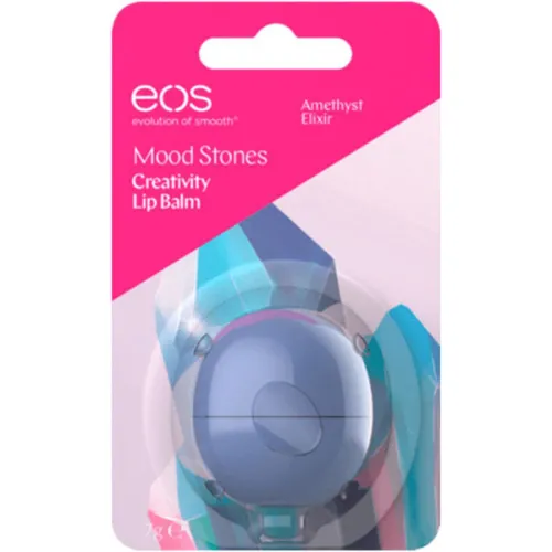 Органічний бальзам для губ «кокос та ананас» EOS Mood Stones Creativity Lip Balm Amethyst Elixir, 7 г.
