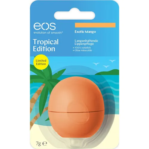 Органічний бальзам для губ «екзотичне манго» EOS Lip Balm Tropical Edition Exotic Mango, 7 г.