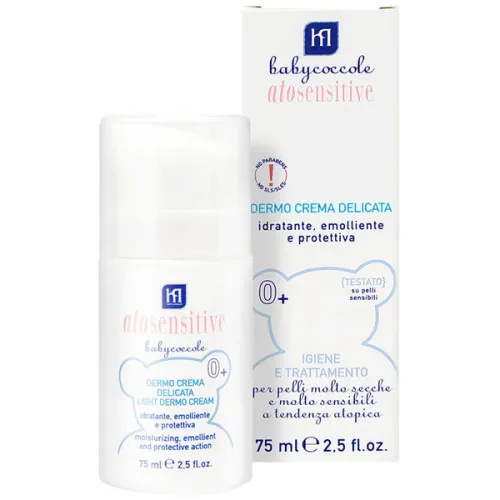 Легкий успокаивающий крем для детей Babycoccole Light Dermo Cream, 75 мл.