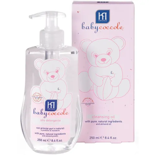 Ніжна очищувальна та розгладжуюча олійка для дітей Babycoccole Cleansing Oil, 250 мл.
