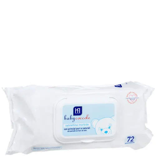 Ніжні очищувальні серветки для дітей Babycoccole Soft Wipes