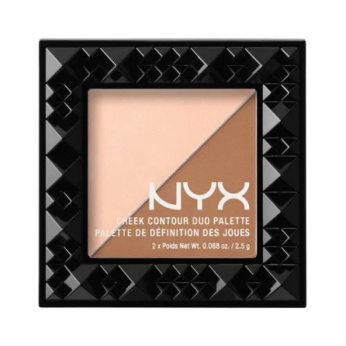 Дуо-палетка для контуринга NYX Cheek Contour Duo Palette, 2.5 г.