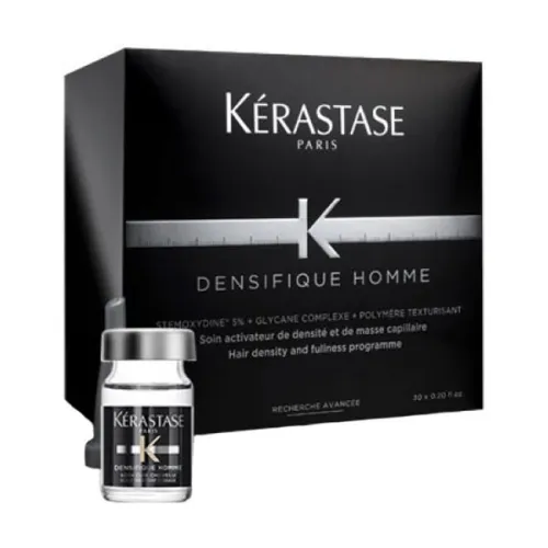 Активатор густоты и плотности волос для мужчин Kerastase Densifique Pour Homme, 30 шт. х 6 мл.