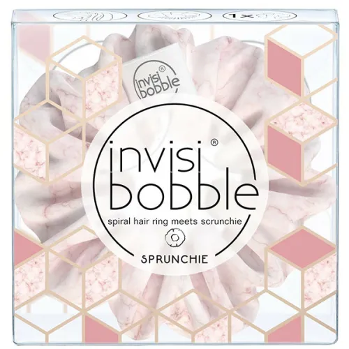 Резинка-браслет для волос «розовый мрамор» Invisibobble Sprunchie Marblelous My Precious
