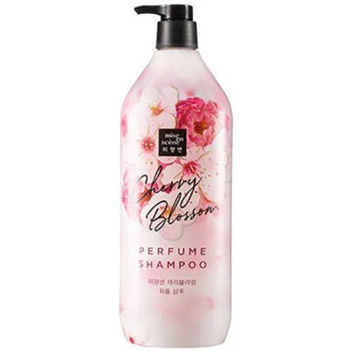 Шампунь для волосся Mise en Scene Blooming Perfume Shampoo Cherry Blossom із екстрактом квітів сакури, 1100 мл.