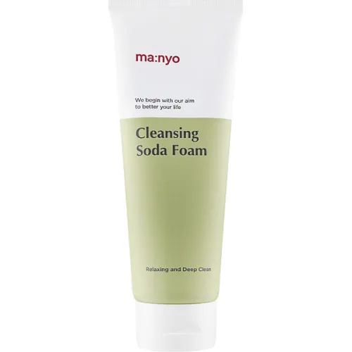 Пінка для вмивання Manyo Cleansing Soda Foam з натуральними частинками та содою, 150 мл.
