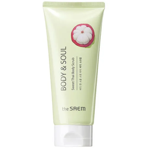 Скраб для тела The Saem Body & Soul Sweet Thai Body Scrub с экстрактом мангостина, 200 мл.