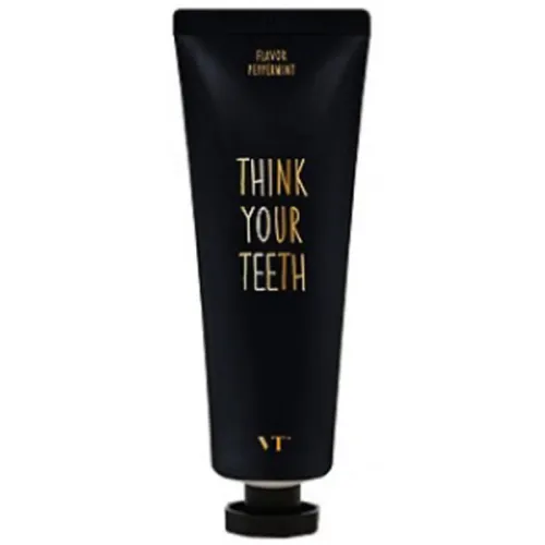 Освіжаюча зубна паста «ніжна м’ята» VT Cosmetics Think Your Teeth Flavor Peppermint, 100 мл.