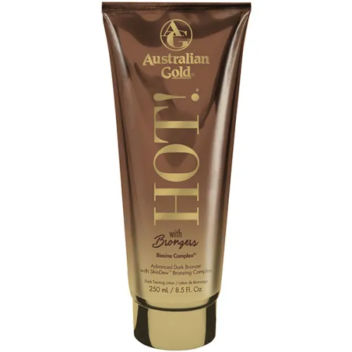 Лосьон для солярия Australian Gold Hot! With Bronzers, 250 мл.