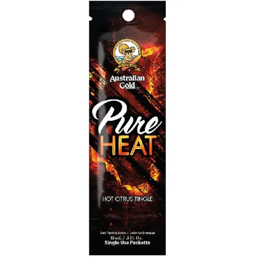 Крем для загара в солярии Australian Gold Pure Heat с тинглом, 250 мл.