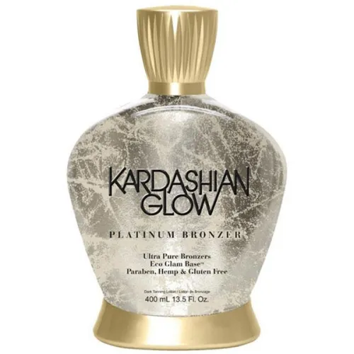 Стойкий бронзатор Australian Gold Kardashian Glow Platinum Bronzer с эффектом праймера, 400 мл.