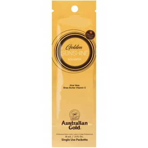 Золотистий лосьйон для солярію Australian Gold Golden Sunshine Intensifier, 15 мл.