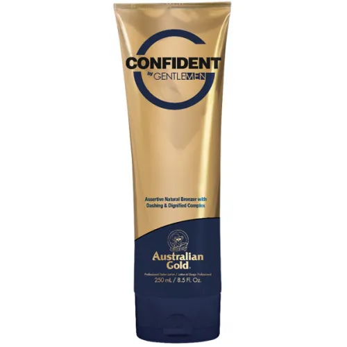 Бронзатор для чоловіків 15Х Australian Gold Confident by G Gentlemen, 250 мл.