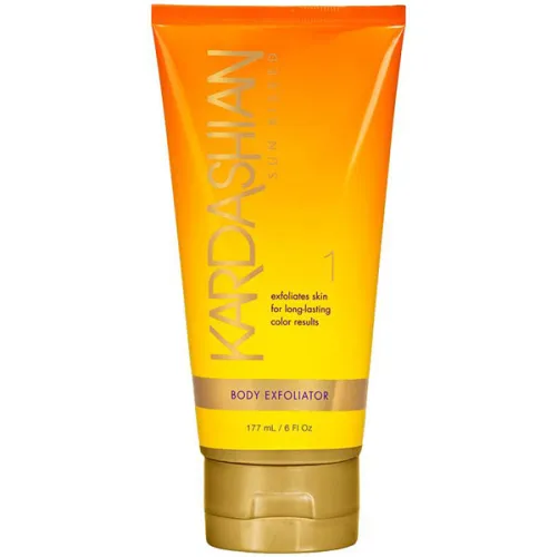 Отшелушивающий скраб для ровного загара Australian Gold Kardashian Sun Kissed Body Exfoliator, 177 мл.