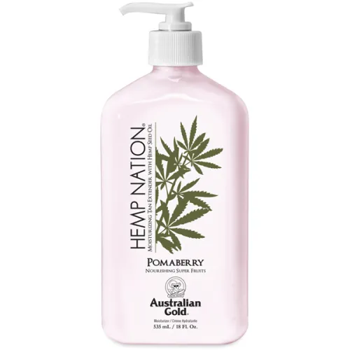 Зволожуючий лосьйон після засмаги «фруктово-ягідний» Australian Gold Hemp Nation Pomaberry Body Lotion, 535 мл.