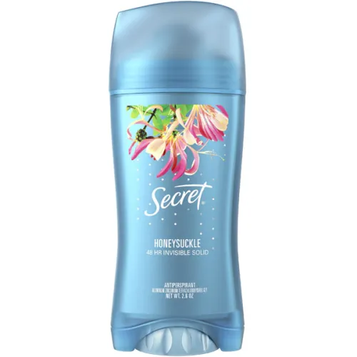 Кремовий дезодорант-антиперспірант «жимолость» Secret Honeysuckle 48HR Invisible Solid Antiperspirant, 73 г.