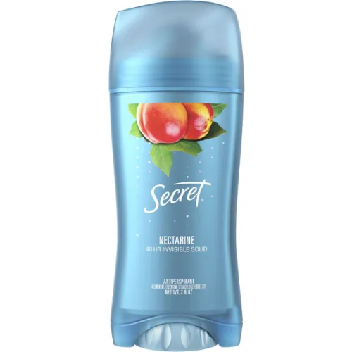 Кремовий дезодорант-антиперспірант «нектарин» Secret Nectarine 48HR Invisible Solid Antiperspirant, 73 г.