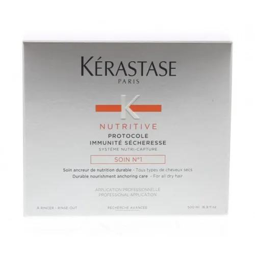 «Иммунитет» против сухих волос Kerastase Nutritive Protocole Concentrate Soin №1, 500 мл.