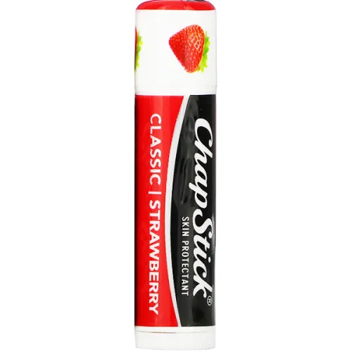 Бальзам для губ «полуниця» ChapStick Classic Strawberry Flavor Skin Protectant Flavored Lip Balm, 4 г.