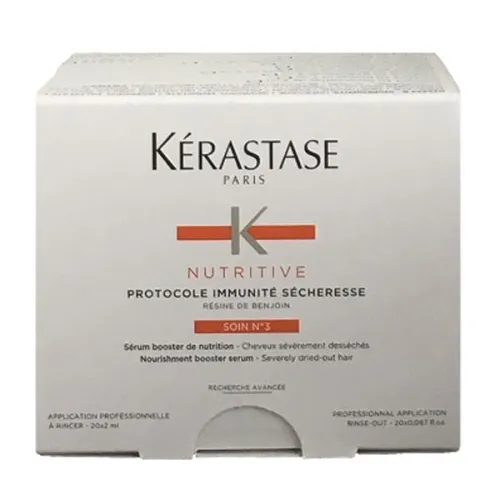 «Імунітет» проти сухого волосся Kerastase Nutritive Protocole Concentrate Soin №3, 20 шт. х 2 мл.