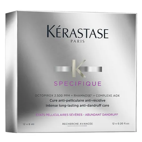 Інтенсивний засіб тривалої дії проти лупи Kerastase Specifique Intense Long-Lasting Anti-Dandruff Care, 12 шт. х 6 мл.