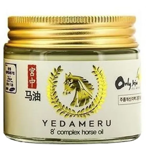 Живильний крем для обличчя FarmStay Yedameru 8 Complex Horse Oil Cream з кінським маслом, 70 г.