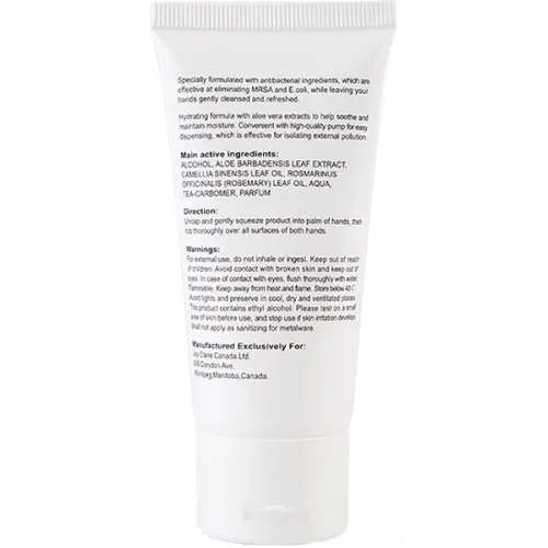 Антисептик для рук Lonstin Rinse-Free Antibacterial Hand Sanitizer Gel 75% Alcohol, 60 мл. - вид 2