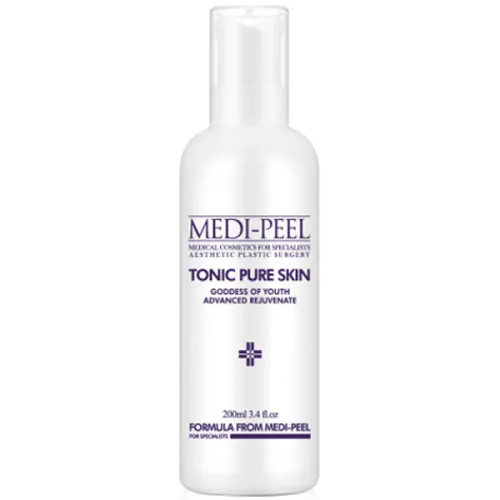 Лікувальний і заспокійливий тонік для обличчя Medi Peel Tonic Pure Skin з екстрактом центелли, 200 мл.