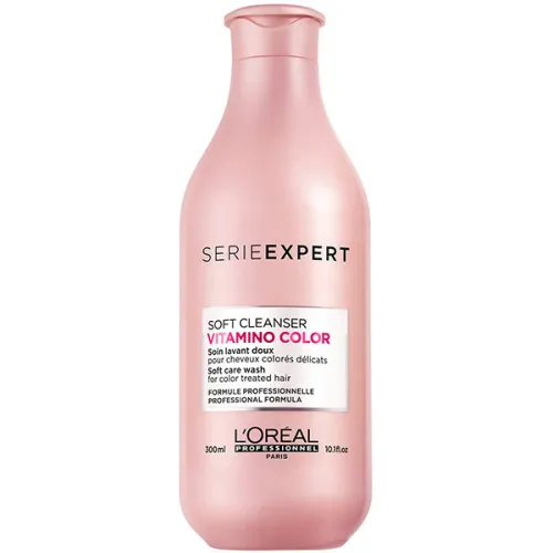 Мягкий шампунь для окрашенных волос L’Oreal Professionnel Vitamino Color Soft Cleanser, 300 мл.